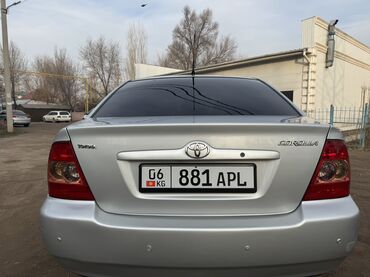 Toyota: Toyota Corolla: 2003 г., 1.6 л, Автомат, Бензин, Седан — 7