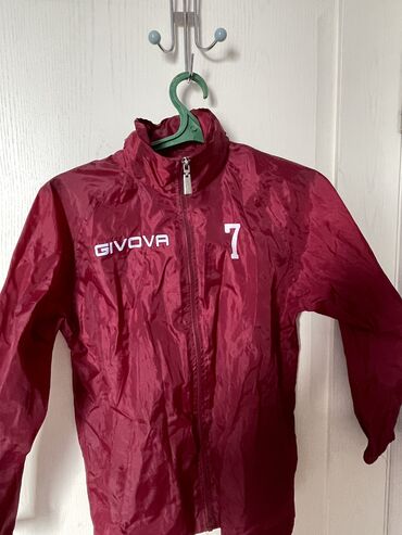 кофта олимпийка: Дождевик, цвет - Бордовый, 2XS (EU 32)