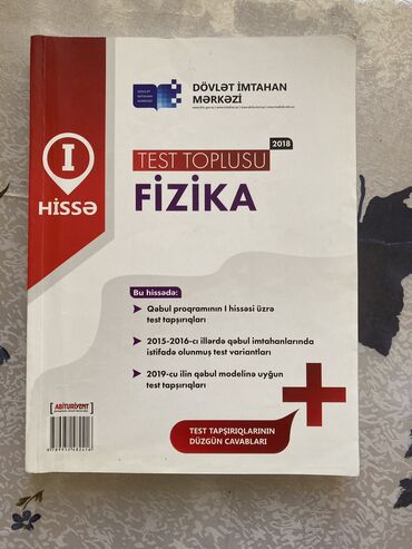 fizika 2023 test toplusu: Fizika toplusu. İçi yazılmayıb. Səliqəli işlədilməşdir. Əhmədli və