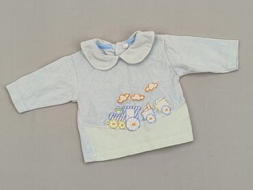 biały rozpinany sweterek dla dziewczynki: Світшот, Для новонароджених, стан - Хороший