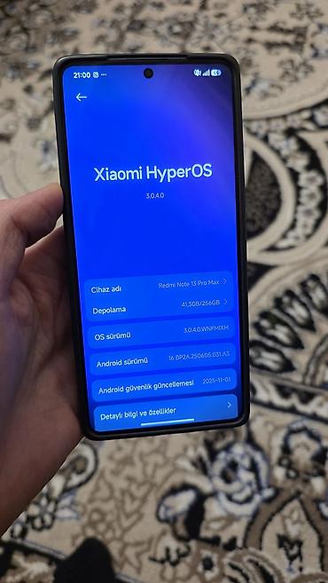 xiaomi mi11 t: Redmi Note 13 Pro, 256 GB, rəng - Boz, İki sim kartlı — 3