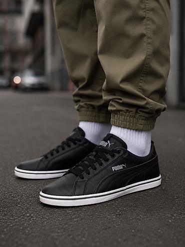обувь puma: Мужские кроссовки, 40.5, Puma, Б/у, цвет - Черный, Самовывоз, Платная доставка — 1