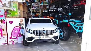 traktor igracka za decu: Dečiji električni automobil Mercedes-Benz AMG GLC Coupe - Realističan — 4