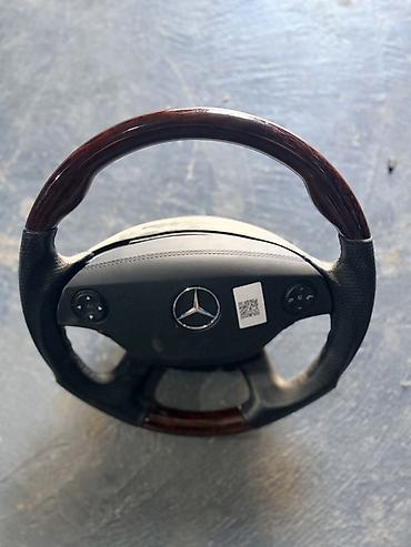 дерево руль мерс: Мерс221#руль#AMG#РЕСТАЙЛИНГ#Руль Mercedes-Benz с деревянными вставками — 1
