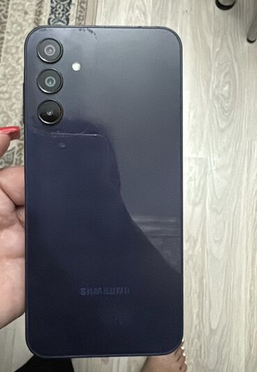 Tecno: Samsung Galaxy A15, 128 GB, rəng - Mavi, Sensor, Face ID
