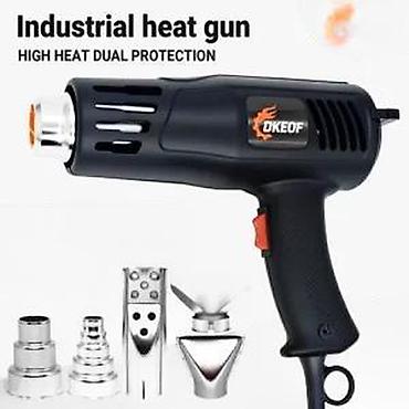 rucni nosko: Industrijski toplotni pištolj DKEOF T-221 1280W NOVO. Industrijski — 10