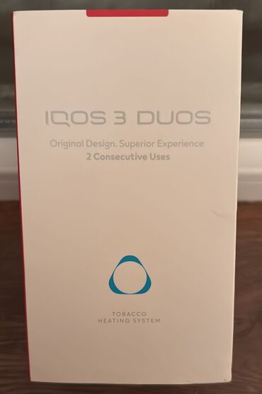 Кальяны, вейпы и аксессуары: IQOS 3 DUOS – Tobacco Heating System Rəng: Qırmızı Model: IQOS 3 DUOS