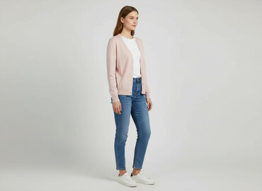 pull and bear sweter: Kardigan damski, rozmiar S