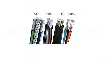 kabel aluminium: SIP özdaşıyıcı izolyasiyalı elektrik kabeli (SIP1 / SIP2 / SIP3 / — 1