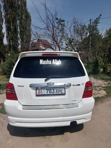 Toyota: Toyota Kluger: 2001 г., 2.4 л, Автомат, Бензин, Кроссовер