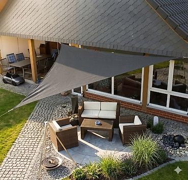 sadnice jagode: Trokutasta senilna tenda/hladovna jedra – Sun Protect - Oblik: trokut — 2
