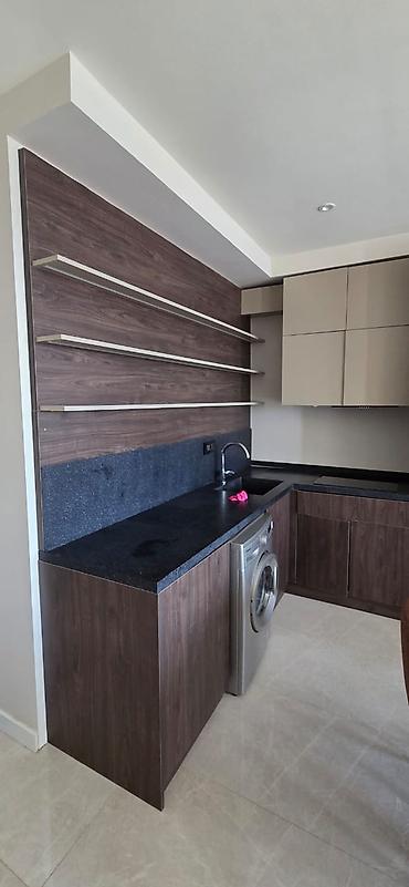 islenmis mebellerin satisi: Mətbəx mebeli material laminat üstünde moyka da verilir mermerde — 1