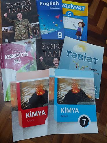 Məktəb dərslikləri dəsti Təklif olunan dəst müxtəlif sinif və fənlər lalafo.az -da Məktəb dərslikləri dəsti Təklif olunan dəst müxtəlif sinif və fənlər