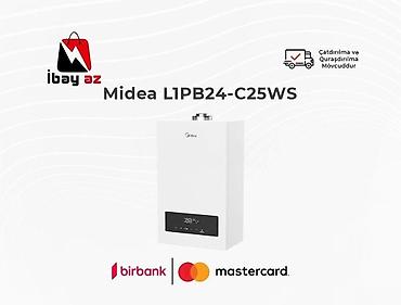 Kombi "Midea L1PB24-C25WS": ** Brend: ** Midea **Tip:** Qazlı kombi