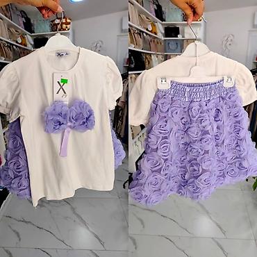 rok majice: Dvodelni komplet 🦋 Veličine : 9 godina Cena 2700 dinara 💸 — 1
