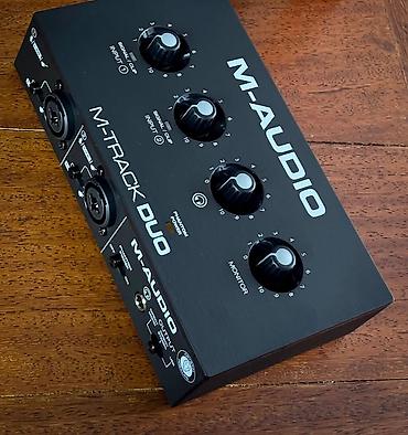 səs kart: M-Audio Mtrack Duo Səs Kartı satıram. Durumu yepyenidir, çox az — 3