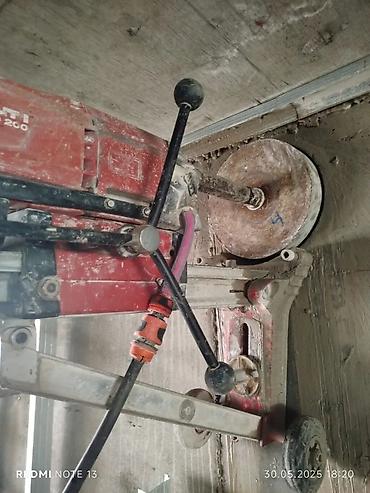 mdf qapi: Beton kəsmə beton deşmə xidməti Karot - HILTI DD 200 / 350 ilə 25 ° — 10