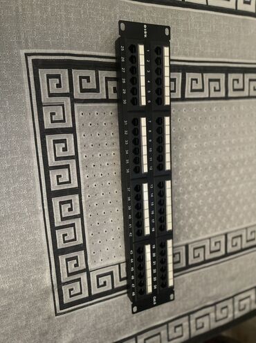 ucuz modem: Məhsul: 48-portlu şəbəkə patch paneli (19" rack üçün) - Kateqoriya