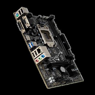 Комплектующие для ПК: Материнская плата для ПК, Б/у, LGA1200, Micro-ATX — 5