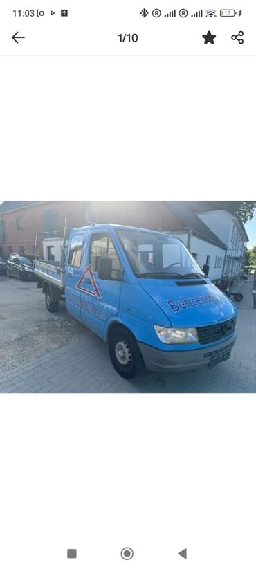 продаю или меняю на дом: Жеңил жүк ташуучу унаа, Mercedes-Benz, Дубль, 3 т, Колдонулган