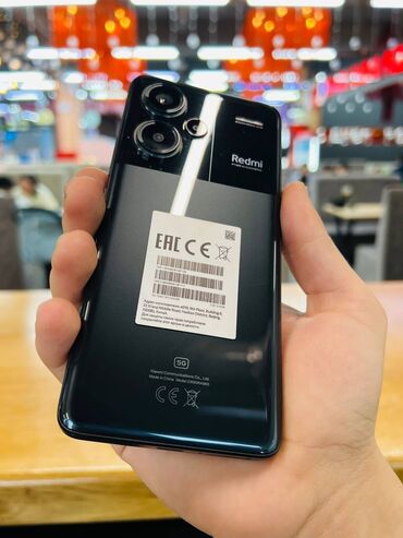 нотбук ош: Redmi, Redmi Note 13 Pro Plus, Б/у, 512 ГБ, цвет - Черный, 2 SIM, eSIM