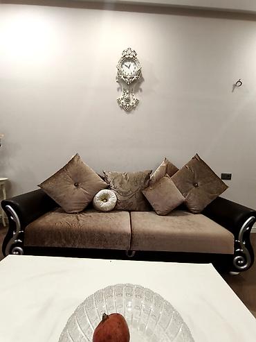 Divanlar: Divan-kravat, İşlənmiş, Açılan, Bazalı, Parça, Çatdırılma yoxdur — 2