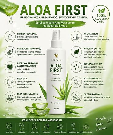 tom tailor prsluci: Aloa First sprej + Aloa stik protiv znojenja – prirodna nega sa aloe — 1