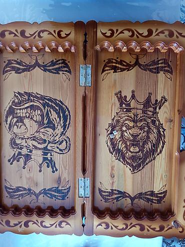 Шахматы: Продаю эксклюзивный набор 3-в-1: шахматы, шашки и нарды (ручная — 4