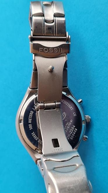 Ručni satovi: Fossil Blue muški hronograf – model CH-2354 - Kućište i narukvica od — 6