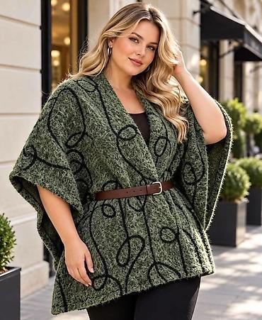 srpska subara: ✨️Prelep model ponča ✨️
Velicine: S M L XL XXL XXXL
Cena:3100 dinara — 2