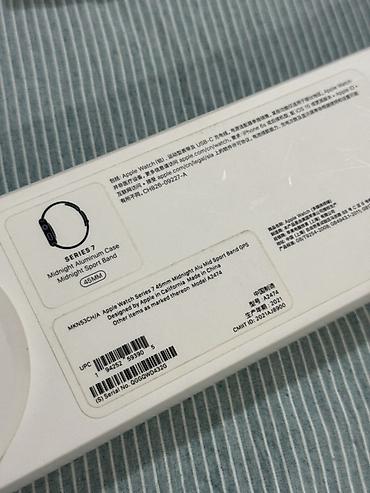 Apple Watch: Apple Watch Series 7, 45 мм, 32 GB (чёрный) Часы в хорошем состоянии — 9