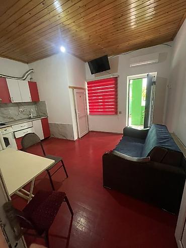 kirayə bos ev: 1 otaqlı, mətbəx-studio tipli kiçik ev/dağ evi. Plan və yerləşim: - — 1