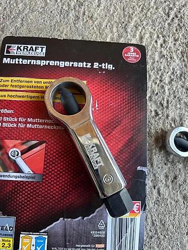 Ostali ručni alati: Razbijač matica (nut splitter) – ručni alat za brzo uklanjanje — 10