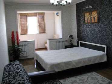 сниму квартиру в микрорайоне: 1 бөлмө, Менчик ээси, Толугу менен эмереги бар