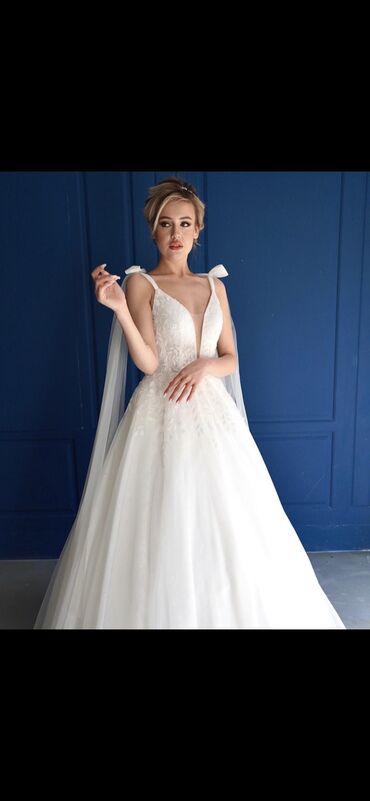 ак көйнөк: Продаю свадебное платье в стиле минимализма привезено из Европы