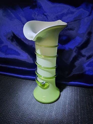 Vaze i saksije: Vaza nova murano kala,rucni rad 1960g +. Vaza nova,duvano staklo,sve — 3