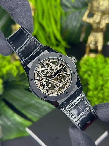 30: Yeni, Qol saatı, Hublot, rəng - Qara — 2