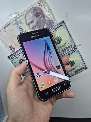 Samsung Galaxy J1 Duos, Б/у, 8 ГБ, цвет - Синий, В рассрочку, 1 SIM, 2 SIM