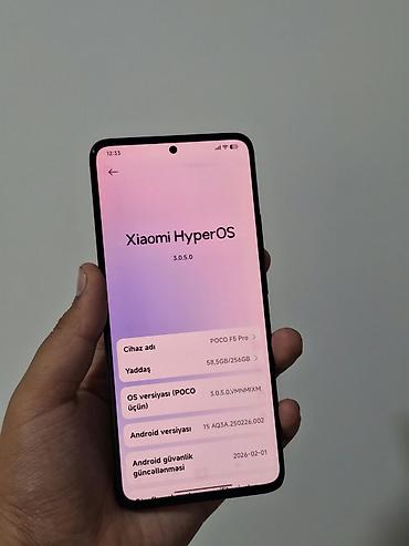 separator nədir: Poco F5 Pro, 256 GB, rəng - Qara, Zəmanət, Barmaq izi, Simsiz şarj — 4