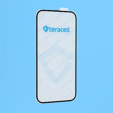Zaštitne folije i stakla za telefone: Zastitno staklo Teracell Titan 2.5D za iPhone 15/16 6.1 crni — 2