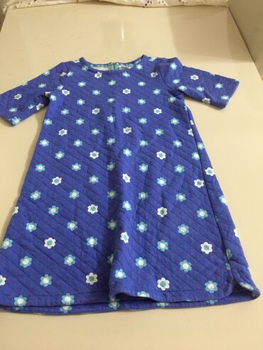 детские комплекты трусы и майка: Детское платье Gymboree, цвет - Синий