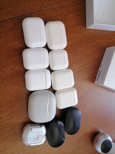 Qulaqcıqlar: İşlənmiş Simsiz (Bluetooth) Qulaqcıqlar, Apple, rəng - Ağ