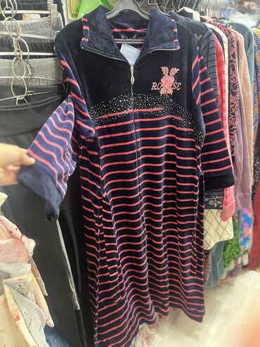 Халаты: Халат, Велюр, Турция, Все размеры — 22