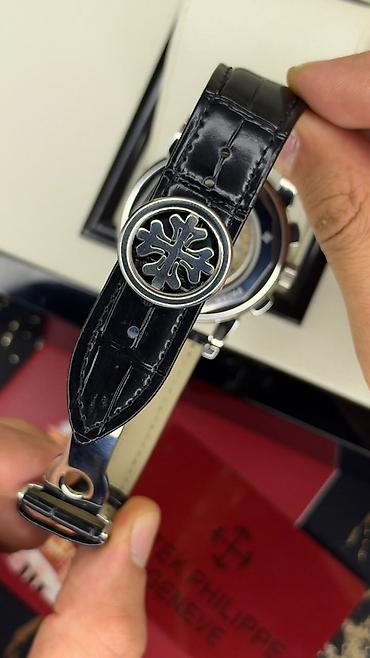 bas ortusu: Yeni, Qol saatı, Patek Phillipe, rəng - Qara — 9