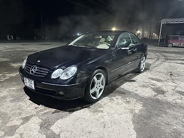 мини электро: Mercedes-Benz CLK-Class: 2003 г., 5.5 л, Автомат, Бензин, Купе — 3