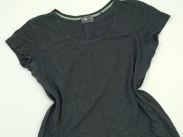 czarne t shirty z koronką: T-shirt, Next, L (EU 40), condition - Very good