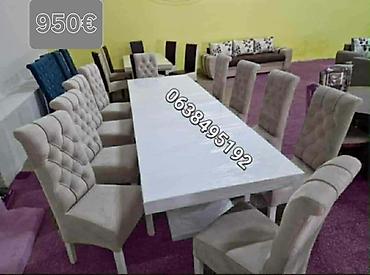 Setovi stolova i stolica: Trpezarijski setovi stolova i stolica, više modela. Detalji dizajna i — 3