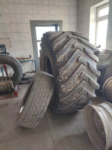 Шиномонтаж: Боковой дөңгөлөк бышырып чаптайбыз грузовой фура камаз зил погрушшик — 14