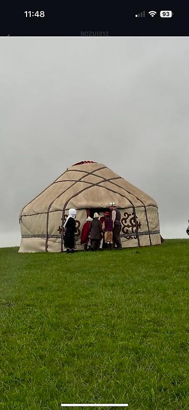 Аренда юрт: Аренда юрты, Каркас Деревянный, 75 баш, Казан, С полом, Стол — 13