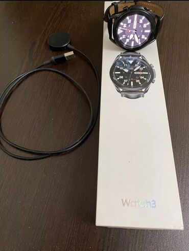 Наручные часы: Б/у, Смарт часы, Samsung, Аnti-lost, цвет - Черный